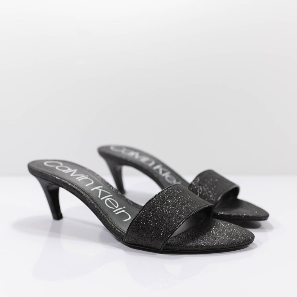 Calvin Klein Gallia Glitter Slide Sandal